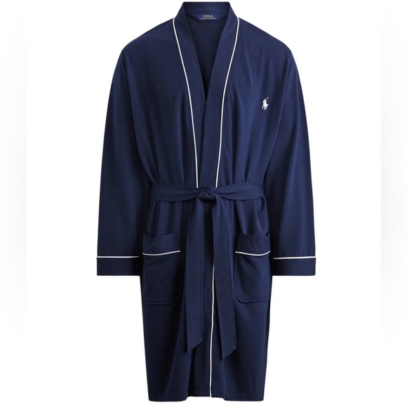 POLO RALPH LAUREN
Mini Terry Kimono Robe navy blue new with tags $85 New with tg - Picture 4 of 15